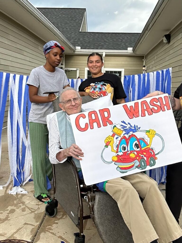 Wheelchair Walker Wash Day Fun 2