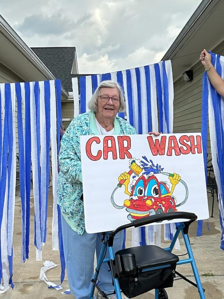 Wheelchair Walker Wash Day Fun 4