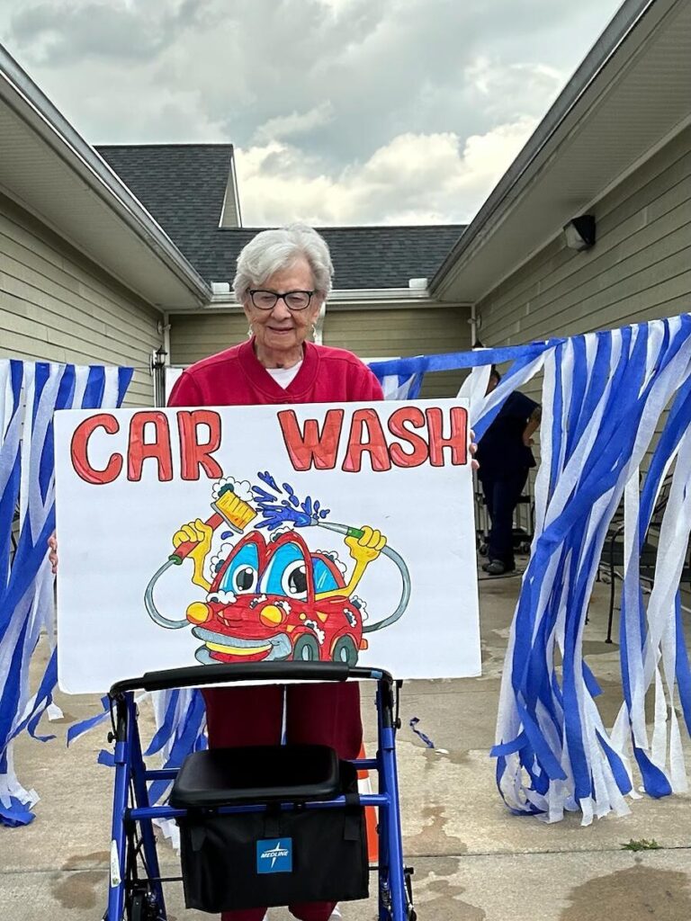 Wheelchair Walker Wash Day Fun